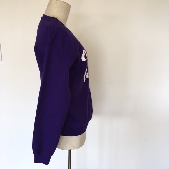 EYE ROLLING IS MY CARDIO ~ purple sweatshirt - Picture 3 of 7